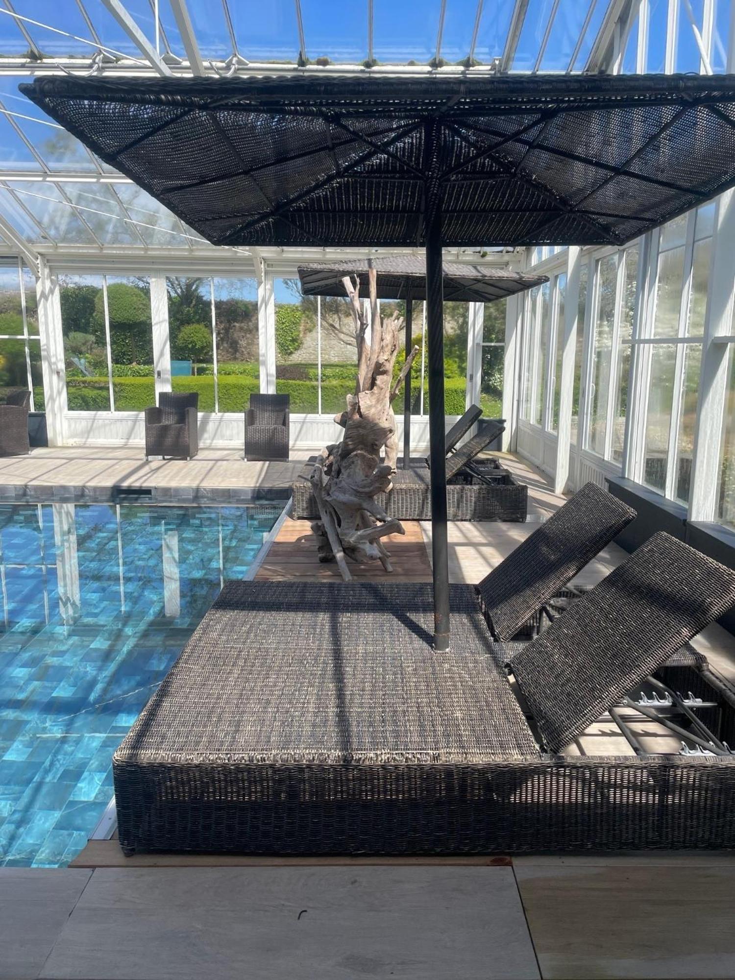 Grand Hotel "Chateau De Sully" - Piscine & Spa -Teritoria Dış mekan fotoğraf